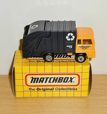 Matchbox #36 Refuse Truck. Scale 1: 64. NEW Condition. • $1.49