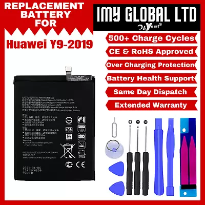 New Replacement Battery Huawei Y7 Y9 2019 HB406689ECW Free Tools Y7 Prime 2019 • £7.95