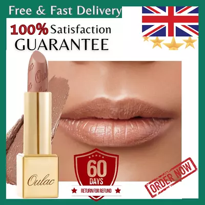 OULAC Metallic Shine Glitter Lipstick Long Lasting -Vegan & Cruelty-Free UK • £8.03