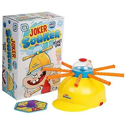 £8.99 • Buy Joker Soaker Game Action Game Spinning Hard Hat Water Helmet Spin Kids Fun Toy