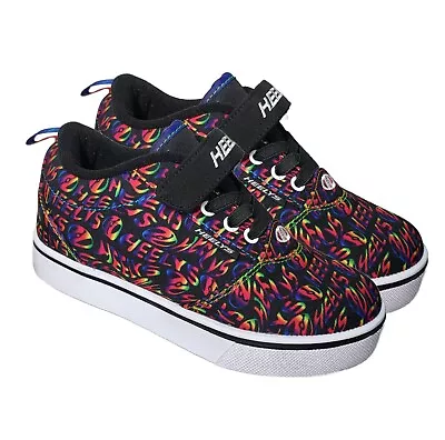 Heelys X2 Skate Shoes - Kids 11/12 - Black / Rainbow - SALE WAS £65! • £34.95