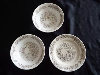 Stonedale Tableware Sampson Bridgwood Ashington 2 Soup Cereal Bowls & 1 Plate • £9.99