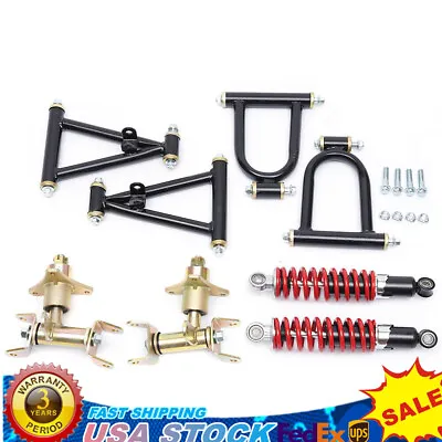 NEW Front Suspension Arm Assembly Kit For ATV Quad Bike Buggy Go Kart DIY Parts • $102