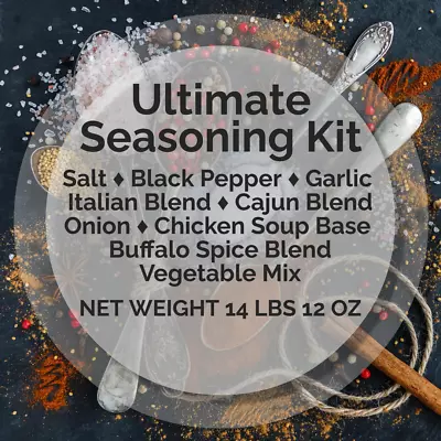 Ultimate Seasoning Kit Emergency Long Term Food Supply Survival Ration MRE • £80.42
