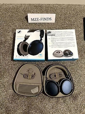 Sennheiser Momentum 4 Wireless Noise-Canceling Over-Ear Headphones Denim Blue • $100