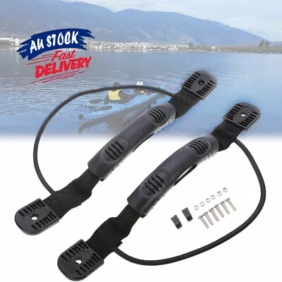 2PCS  Boat Side Mount With Bungee Cord Accessories DIY Kayak Canoe • $15.39