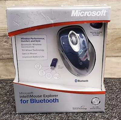 Microsoft Bluetooth Wireless Intellimouse Explorer - Vintage - (M60-00006)   -C • $26.99