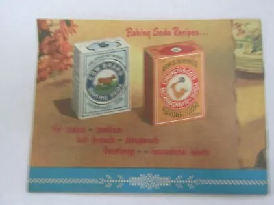 Vintage Original Arm And Hammer Baking Soda Small Cook Book 1953 • $5.84