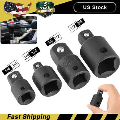 4PCS 3/8  To 1/4  1/2 Inch Drive Ratchet SOCKET ADAPTER REDUCER Air Impact KITS! • $4.39