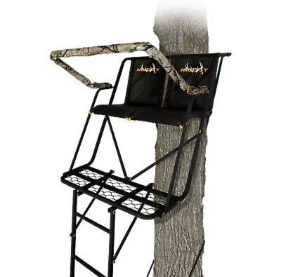 Muddy Maxim Double 2 Person Deer Hunting Ladder Treestand 16 Ft • $250