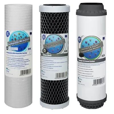 3 Replacement Pre Filters For Water Fed Pole Window Cleaning Reverse Osmosis RO • £19.90