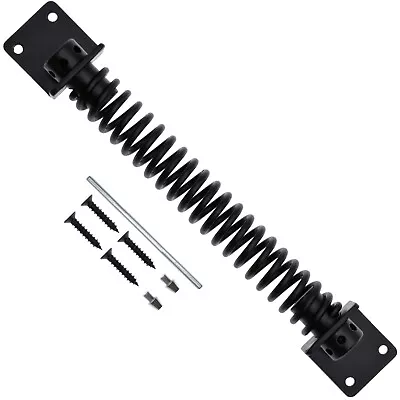 GATE SPRING CLOSER 8  Automatic Strong Adjustable Tension Auto Garden Shed Door • £5.99