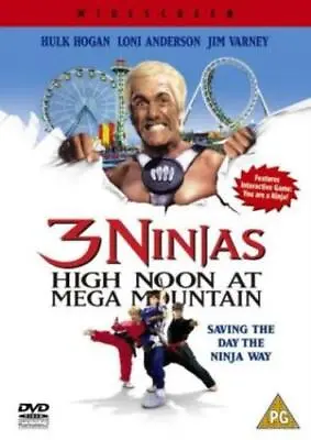 3 Ninjas: High Noon At Mega Mountain DVD (2009) Hulk Hogan McNamara (DIR) Cert • £2.67