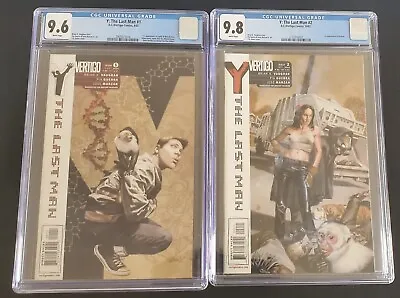 11-books! Y: The Last Man 1 CGC 9.6 1st Appearance Yorick + #2 9.8 + Issues 1-10 • $490