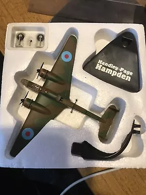 Atlas Editions 1/144 Scale Model Aeroplane 4 646 112 - Handley Page Hampden Used • £17.25