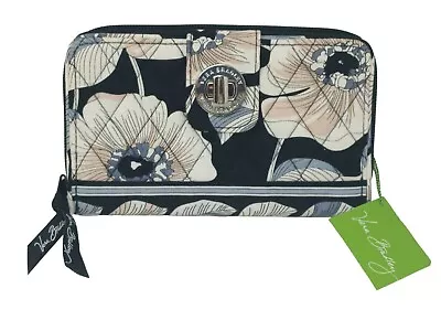 Vera Bradley Turnlock Wallet Camelia NWT • $40