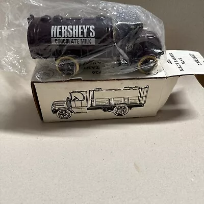 Ertle Hershey's Chocolate Milk Die Cast Metal 1926 Mack Tanker Bank Bulldog USA • $24.99