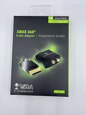 Turtle Beach Ear Force Xbox 360 Audio Adapter Cable Xbox 360 BRAND NEW SEALED • $9.99