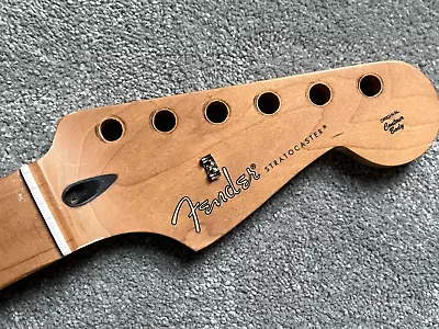 Fender Stratocaster Guitar Neck MIM Mexico Player Roasted Maple ? • $149.99