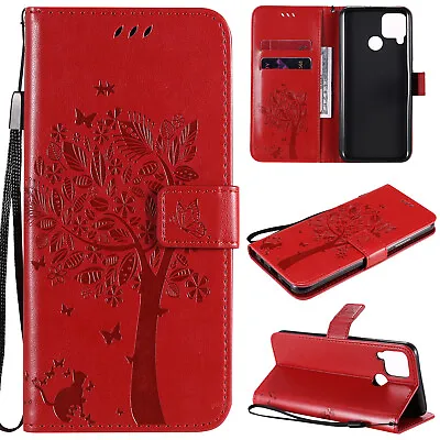 $11.43 • Buy Case For Oppo A52 A53 A32 Find X2 Luxury PU Leather Flip Wallet Case Phone Cover