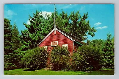 McKeesport PA-Pennsylvania First School House Renziehausen Park Vintage Postcard • $7.99