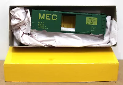 Accurail 1530 HO Maine Central MEC 40' PS-1 Steel Box Ca R8217 Green Kit NIB • $14.99