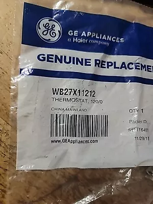 OEM GE WB27X11212 MICROWAVE Thermostat    • $19.99