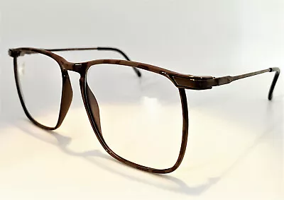 True Vintage Belle Qualite Elan Light Tortoise Eyeglass Frames NOS Keyhole New • $16.99