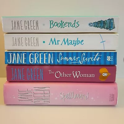 Jane Green 5 Book Bundle Spellbound Bookends Mr Maybe Summer Secrets Other Woman • £10.99