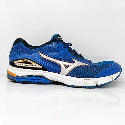 Mizuno Mens Wave Legend 4 410784 6673 Blue Running Shoes Sneakers Size 9 • $39.74