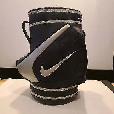 Vintage Nike Golf Mini Range Bag Den Ball Cooler Trash Can Caddy • $99.99