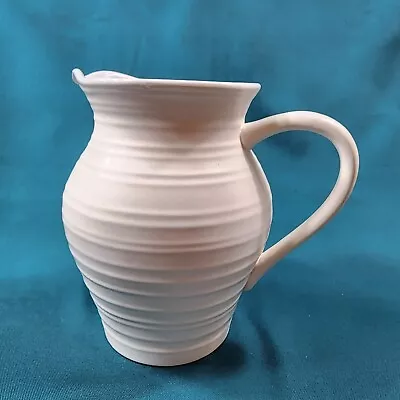 Mikasa Swirl White KT342 Pitcher Stoneware Earthenware • $60