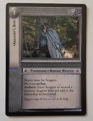 Lord Of The Rings TCG  CCG - Aragorn's Bow - 1R90 - FOTR - LP • £7.99