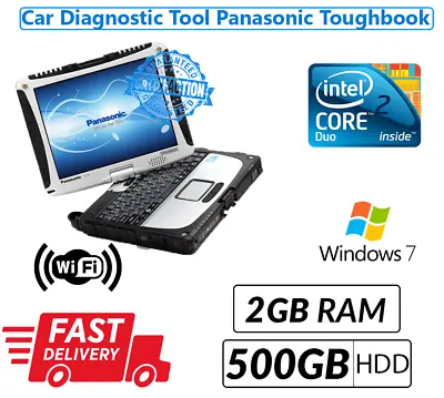 £300 • Buy Panasonic Toughbook Cf19 Mk3 1.20ghz 500gb Touchscren Laptop- With Free Charger