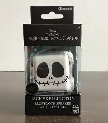 Nightmare Before Christmas Jack Skellington Bitty Boomers Bluetooth Mini-Speaker • $13.59