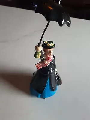 RARE Walt Disney WDP Mary Poppins Ceramic Figurine Japan 1964 Vintage L.N. Cond. • $57