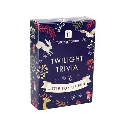 Christmas Twilight Trivia Card Game | Festive Party Secret Santa Stocking Filler • £7.95