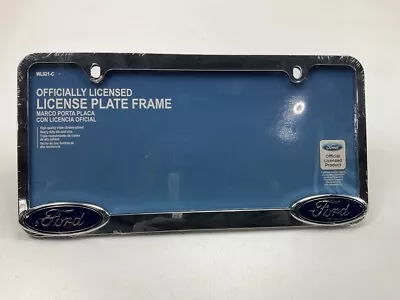 Pilot WL021C Chrome License Plate Frame With Official Ford Logo • $17.95