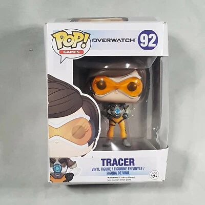$9.95 • Buy TV Funko Pop - Overwatch Tracer # 92 Figurine Movie In Damaged Box