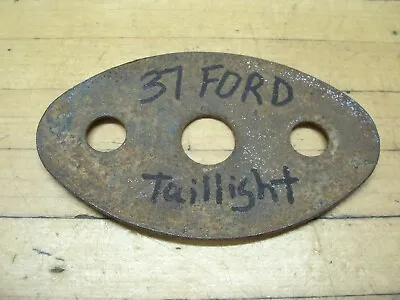 Vintage Old Original 1937 Ford Duolamp Taillight Light Mount Base Plate • $18.99