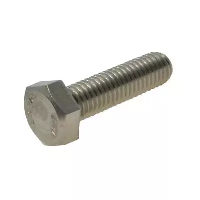 G304 Stainless Steel M8 (8mm) Metric Coarse Hex Set Screw Bolt • $9