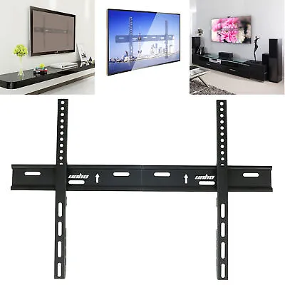 Slim TV Wall Bracket Mount For 32 40 43 49 50 55 58 60 65 70 Inch Sony Panasonic • £9.99