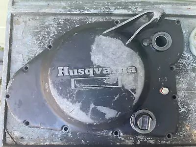 1974 Husqvarna 400CR Clutch Primary Side Cover Cr 400 AHRMA Motocross Husky • $24.95