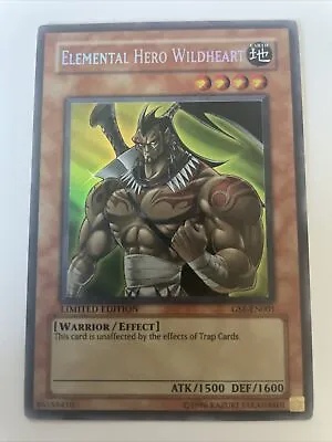£11.99 • Buy GSE-EN001 Elemental Hero Wildheart Secret Ultra Rare 1st Edition Yugioh Card