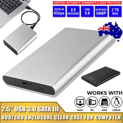 2.5 Inch External Hard Drive 1TB Mobile HDD Plug And Play For PC Laptop Desktop • $19.99