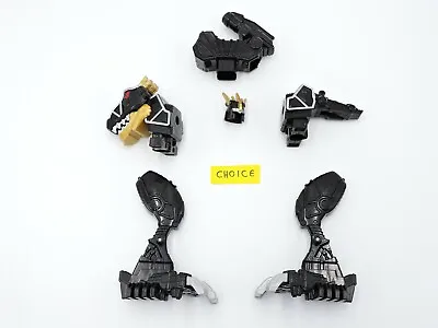 Deluxe Black T-Rex Zord PARTS CHOICE - POWER RANGERS Dino Super Charge Head Leg • $8.99