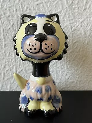 Lorna Bailey Pottery Cat - Muppet  - H13cm • £45