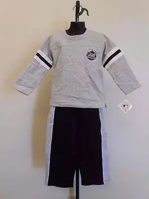 New Ny Mets Child Kids Size 6 Sweatpants & Sweatshirt 2 Piece Set 70sm • $11.17