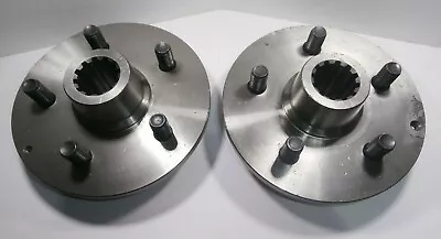 $136.85 • Buy Pair! Rear Brake Drum Hub 5 Lug Set Of 2 Vw T2 Bus 1971-1979 Vanagon 1980-1991