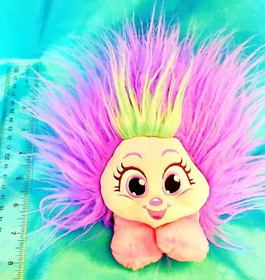 $37.76 • Buy SHNOOKS - Plush 6  Nookoo Purple Pink Hairy Monster Stuffed Animal Toy Fur Furry